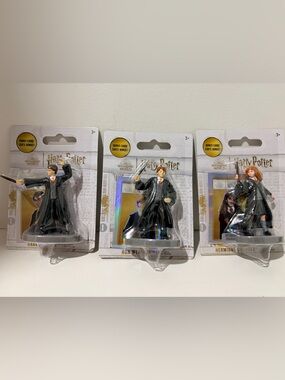 Harry Potter, Hermione Granger, and Ron Weasley 3pk w/ Bonus Card